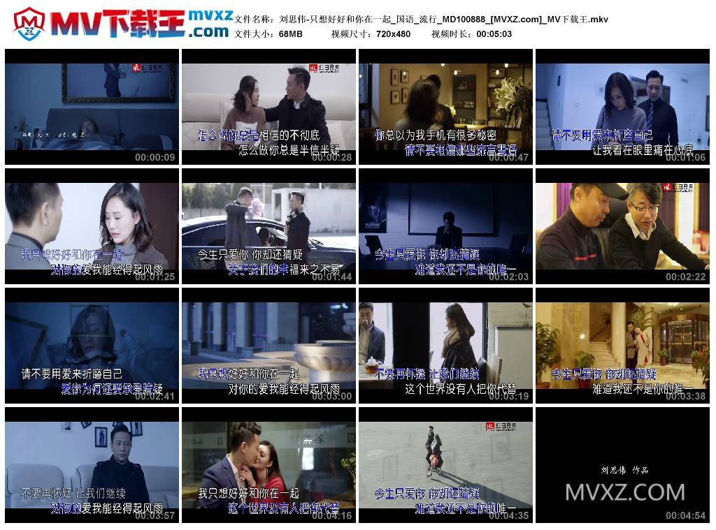 刘思伟-只想好好和你在一起_国语_流行_MD100888